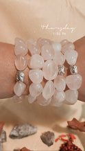 Load image into Gallery viewer, Rose Quartz LUH Frequency Buddha Bracelet
