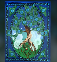 Load image into Gallery viewer, Tree of Life Wall Tapestry Large
