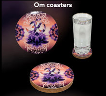 Load image into Gallery viewer, Õm Vibration Coaster set of 2
