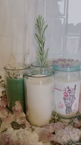 Adorned Meditation candles