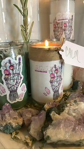 Adorned Meditation candles