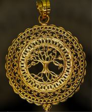 Load image into Gallery viewer, Tree of Life “Brass Pendant”
